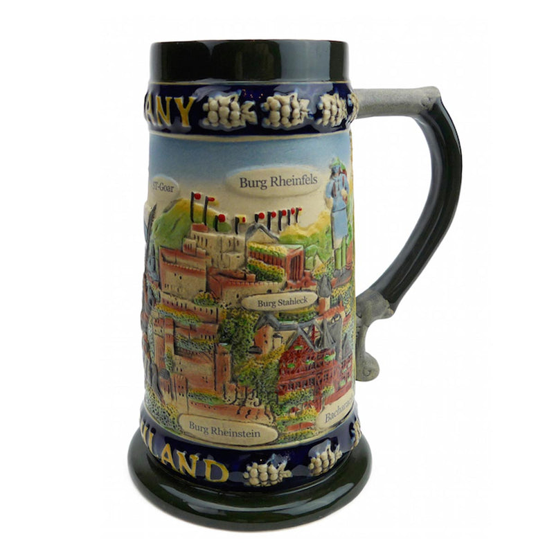 Germany Legends Stein without Lid