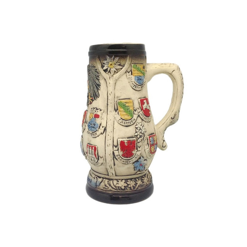 Edelweiss Ceramic Beer Stein w/out Lid