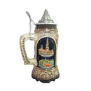 Scenic Germany Engraved Beer Stein with lid