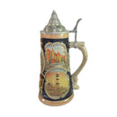 Beer Stein Landmarks of Germany with Metal Lid