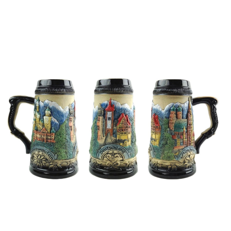 Mountain Village Beer Steins without Lid
