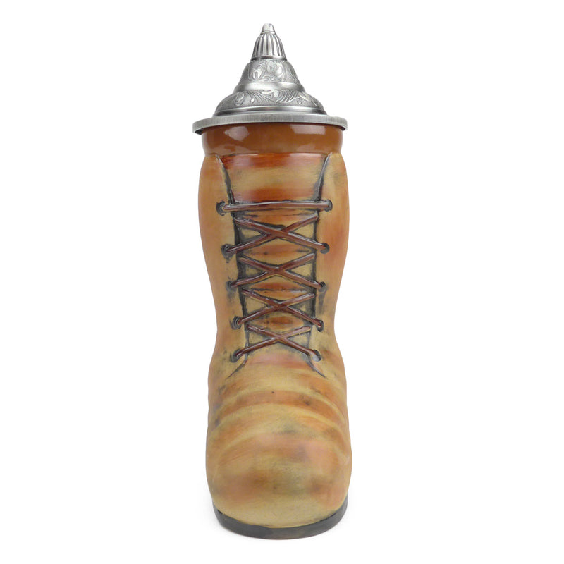 Germany Beer Boot Stein with lid
