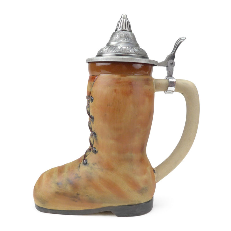 Germany Beer Boot Stein with lid