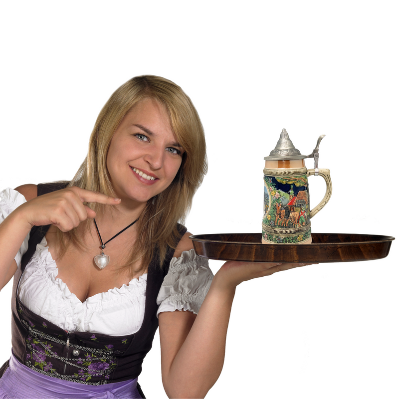 Ludwig's Germany Stein with Lid