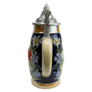 German Alpine Village Relief .75L Lidded Stein -4