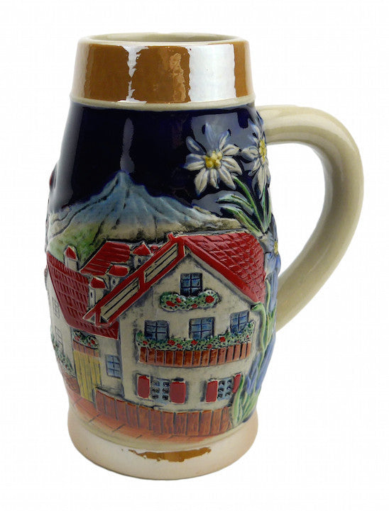 Germany Alpine Beer Stein without Lid - OktoberfestHaus.com
 - 1