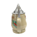 German Lederhosen Beer Stein with Lid - OktoberfestHaus.com
 - 3
