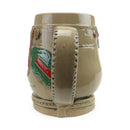 German Lederhosen Beer Stein without Lid - OktoberfestHaus.com
 - 4