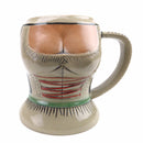 German Dirndl Ceramic Stein without Lid - OktoberfestHaus.com
 - 1