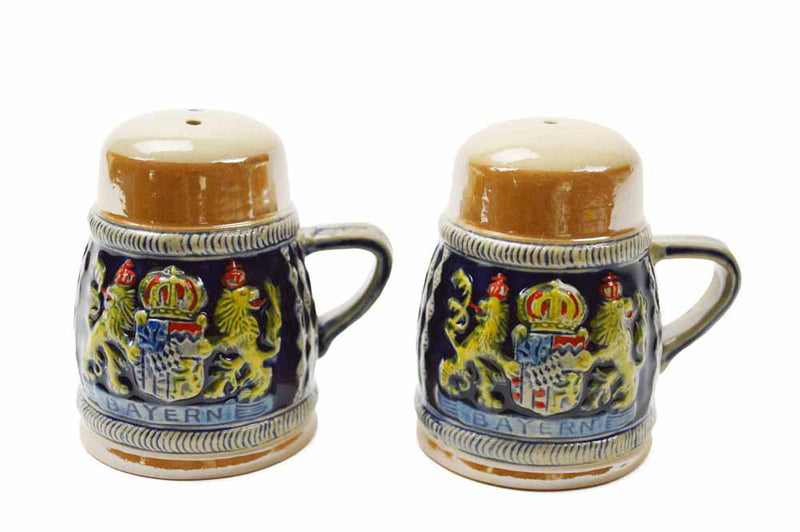 Engraved Beer Stein: Bayern Salt and Pepper - OktoberfestHaus.com
 - 1