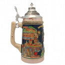 German Landmarks Engraved Stein Metal Lid - OktoberfestHaus.com
 - 1