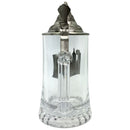 .5L Village Medallion Lidded Glass Mug -4