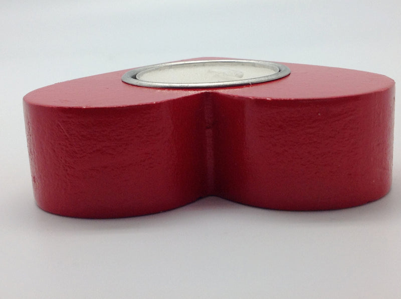 German Party Favor Heart Candle Votive Red - OktoberfestHaus.com
 - 2