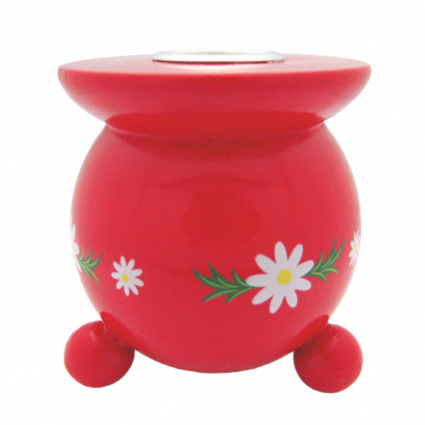 German Wedding Candle Holders With Edelweiss Flower Design - OktoberfestHaus.com
 - 1