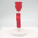 Swedish Dala Horse Wood Candle Holder Decorated - OktoberfestHaus.com
 - 3