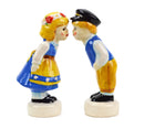 Vintage Salt and Pepper Shakers Swedish Standing Couple - OktoberfestHaus.com
 - 1
