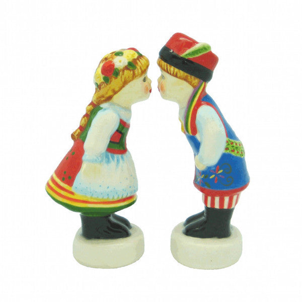 Polish Gift Idea Ceramic Salt & Pepper Set - OktoberfestHaus.com
 - 1