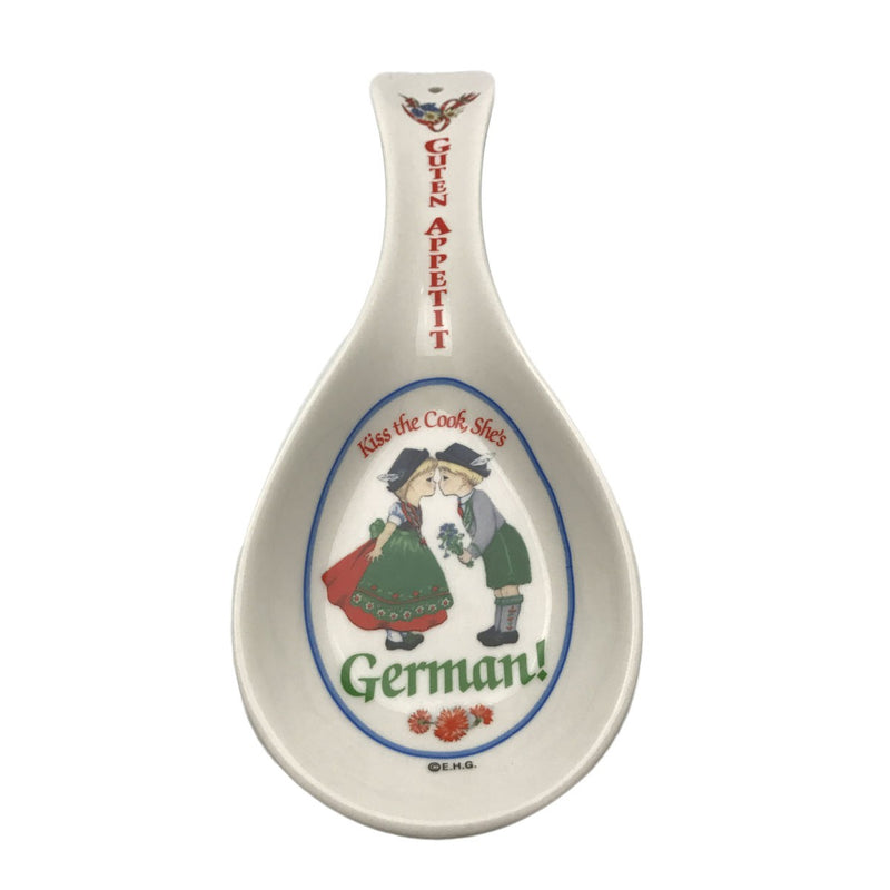 Decorative Spoon Rest German Gift (Guten Appetit)