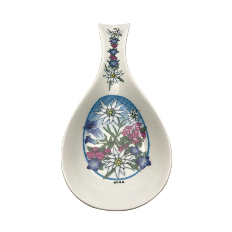 Kitchen Decor Spoon Rest: Edelweiss