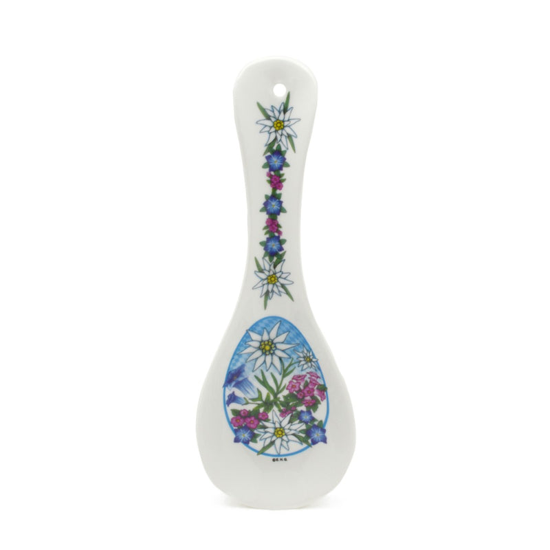 Kitchen Decor Spoon Rest: Edelweiss