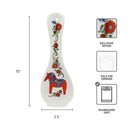 Decorative Spoon Rests Red Swedish Dala Horse