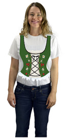 Tshirt: Green Dirndl - OktoberfestHaus.com

