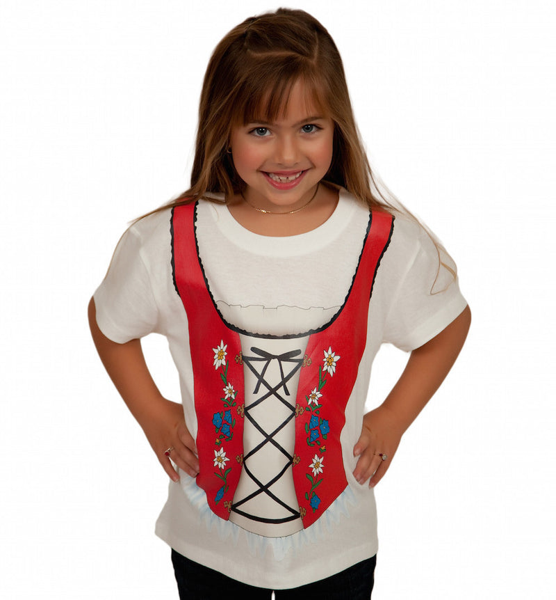 Oktoberfest Youth T Shirt Dirndl Design - OktoberfestHaus.com
