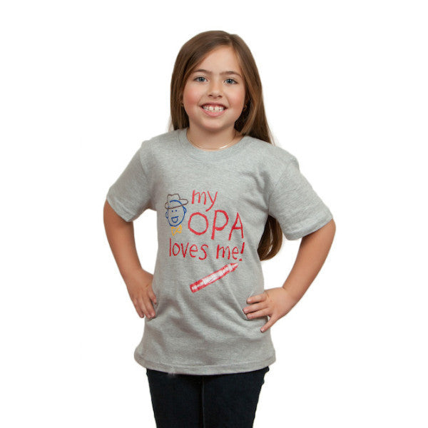 German Children's My Opa Loves Me T Shirt - OktoberfestHaus.com
 - 2