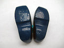 Wooden Shoe Party Favor Blue Clogs w/ Flower Design - OktoberfestHaus.com
 - 4