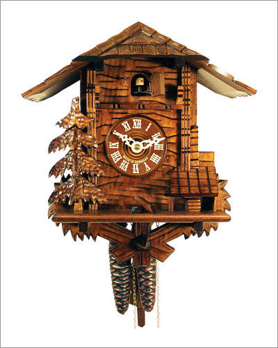 Black Forest 1 day - Chalet Style German Cuckoo Clock - OktoberfestHaus.com

