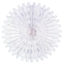 White Tissue Fan Hanging Oktoberfest Party Decorations - OktoberfestHaus.com
