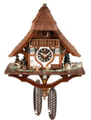 River City Clocks Eight Day 17" Beer Drinkers at Picnic Table German Cuckoo Clock - OktoberfestHaus.com
 - 1