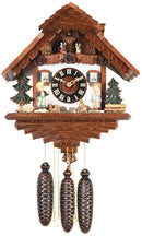River City Clocks Eight Day Musical 15" German Cuckoo Clock with Boy and Girl - OktoberfestHaus.com
