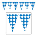 All Weather Oktoberfest Pennant Banner 17" x 120' - OktoberfestHaus.com
