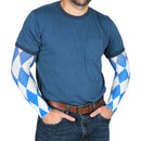 Beistle Oktoberfest Party Sleeves, Blue/White - OktoberfestHaus.com
