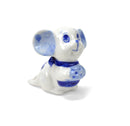 Collectible Ceramic Miniatures Mouse w/Cheese - OktoberfestHaus.com
 - 1