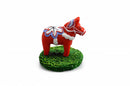 Red Dala Horse Miniature - OktoberfestHaus.com
