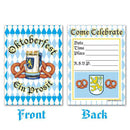 Bavarian Themed Oktoberfest Party Invitations - OktoberfestHaus.com
