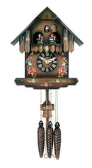 River City Clocks One Day Musical German Cuckoo Clock with Cottage with Painted Flowers - OktoberfestHaus.com
