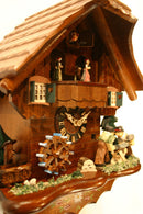 River City Clocks One Day Musical 14" German Cuckoo Clock with Men who Saw Wood - OktoberfestHaus.com
 - 3