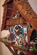 River City Clocks One Day Musical 17" German Cuckoo Clock Man Saws Wood - OktoberfestHaus.com
 - 3