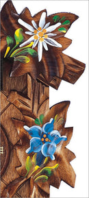 Schneider Traditional Quartz German Cuckoo Clock with Hand Painted Flowers - OktoberfestHaus.com
 - 2