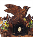 Schneider Traditional Quartz German Cuckoo Clock with Hand Painted Flowers - OktoberfestHaus.com
 - 3