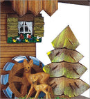 Schneider 9" Quartz Musical Deer and Dancing Figurines German Cuckoo Clock - OktoberfestHaus.com
 - 2