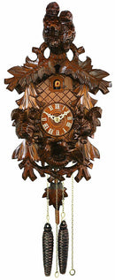 River City Clocks One Day Owls Squirrels and Nest German Cuckoo Clock - OktoberfestHaus.com
