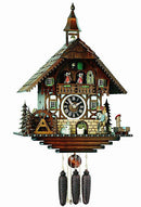River City Clocks Eight Day Musical 22" German Cuckoo Clock with Moving Clock Peddler - OktoberfestHaus.com
