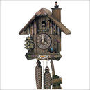 Schneider 8" Black Forest Chimney Sweep German Cuckoo Clock - OktoberfestHaus.com
 - 1