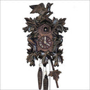 Schneider Black Forest 13" Three Birds Antique Eight Day Movement German Cuckoo Clock - OktoberfestHaus.com
 - 1