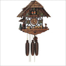 Schneider Black Forest 16" Musical Beer Drinkers Eight Day German Cuckoo Clock - OktoberfestHaus.com
 - 1