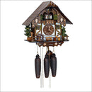 Schneider Black Forest 12.5" Musical Beer Drinker Eight Day German Cuckoo Clock - OktoberfestHaus.com
 - 1